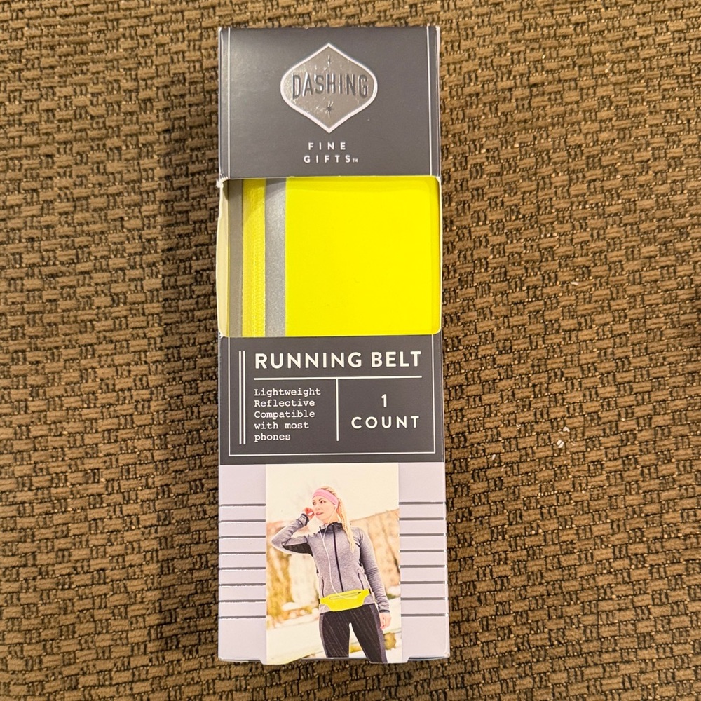 Reflective Dashing Neon Running Belt Brand New
